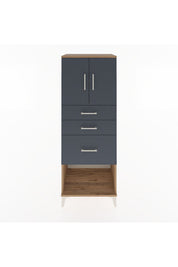 Hyperion Dolap 2 Raflı 3 Çekmeceli 2 Kapaklı 60x44x163 - S53M039V8B