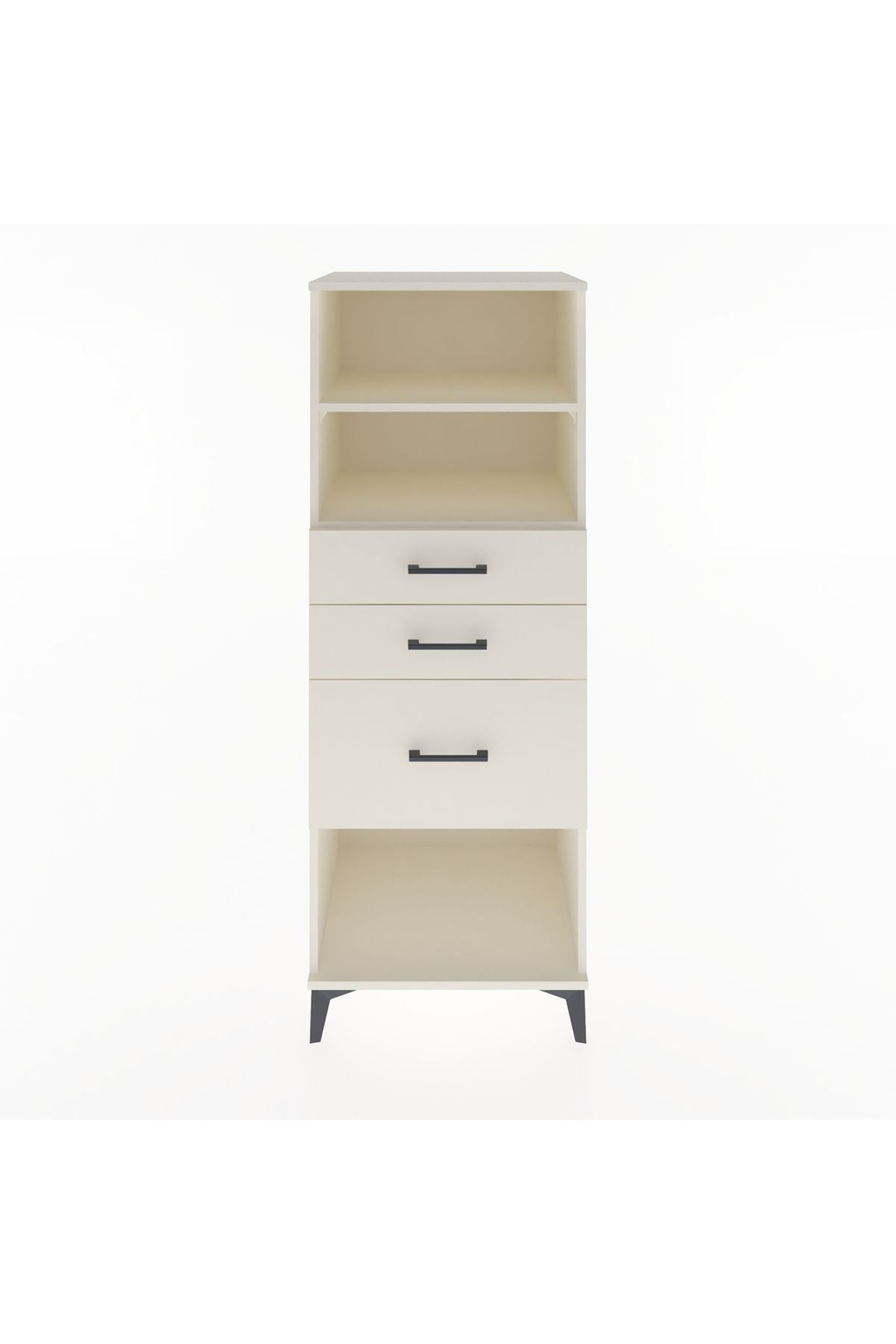 Hyperion Dolap 2 Raflı 3 Çekmeceli 60x44x163 - S53M040V1B