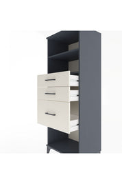 Hyperion Dolap 2 Raflı 3 Çekmeceli 60x44x163 - S53M040V4B