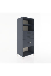 Hyperion Dolap 2 Raflı 3 Çekmeceli 60x44x163 - S53M040V5B