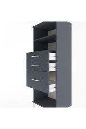 Hyperion Dolap 2 Raflı 3 Çekmeceli 60x44x163 - S53M040V5B