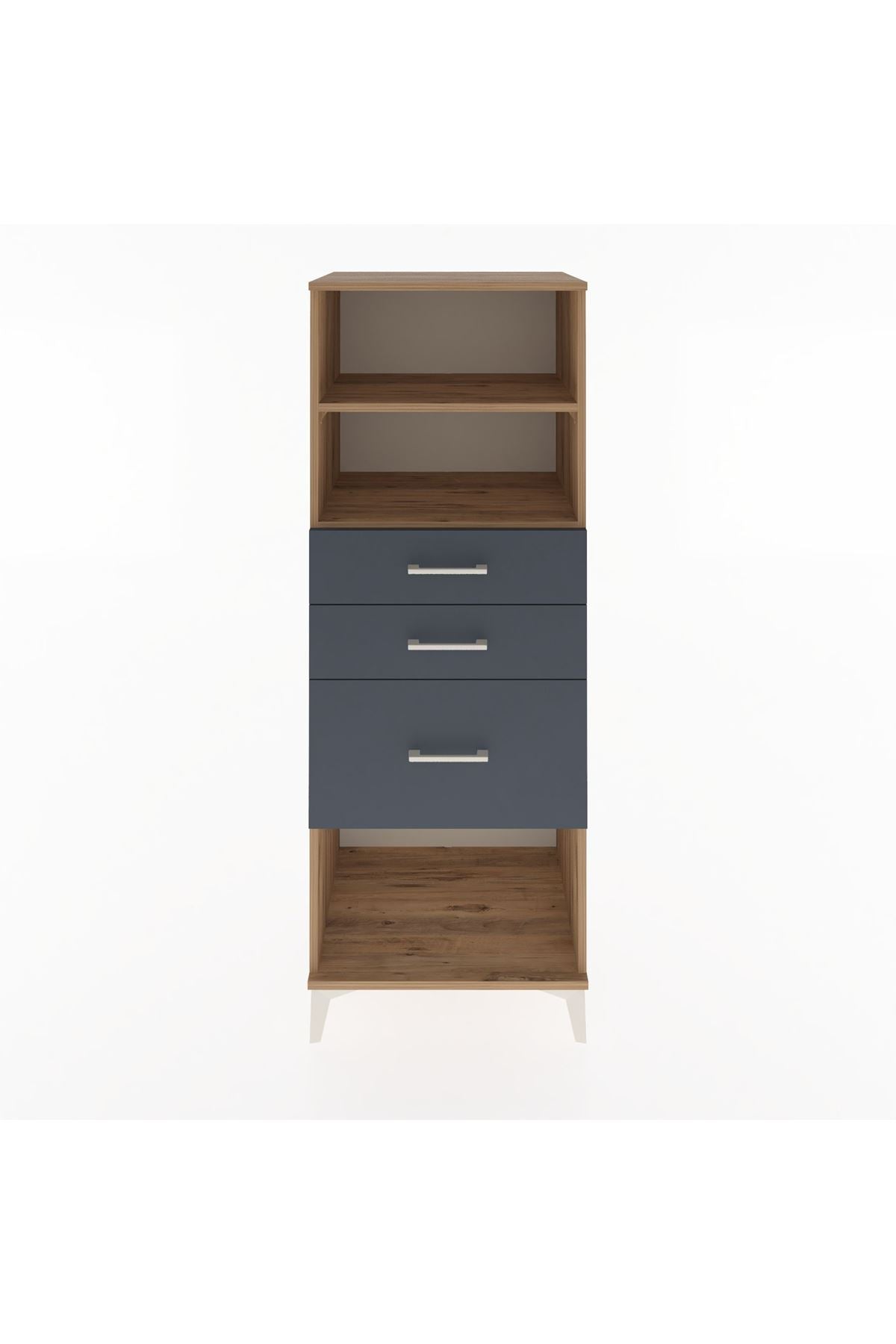 Hyperion Dolap 2 Raflı 3 Çekmeceli 60x44x163 - S53M040V8B