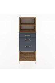 Hyperion Dolap 2 Raflı 3 Çekmeceli 60x44x163 - S53M040V8B