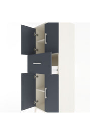 Hyperion Dolap 3 Raflı Tek Çekmeceli 4 Kapaklı 60x44x163 - S53M041V2B