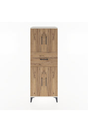 Hyperion Dolap 3 Raflı Tek Çekmeceli 4 Kapaklı 60x44x163 - S53M041V3B