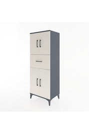 Hyperion Dolap 3 Raflı Tek Çekmeceli 4 Kapaklı 60x44x163 - S53M041V4B