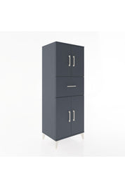 Hyperion Dolap 3 Raflı Tek Çekmeceli 4 Kapaklı 60x44x163 - S53M041V5B