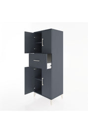 Hyperion Dolap 3 Raflı Tek Çekmeceli 4 Kapaklı 60x44x163 - S53M041V5B