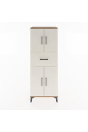 Hyperion Dolap 3 Raflı Tek Çekmeceli 4 Kapaklı 60x44x163 - S53M041V7B