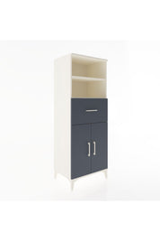 Hyperion Dolap 3 Raflı Tek Çekmeceli 2 Kapaklı 60x44x163 - S53M042V2B