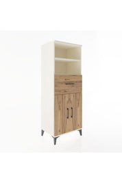 Hyperion Dolap 3 Raflı Tek Çekmeceli 2 Kapaklı 60x44x163 - S53M042V3B