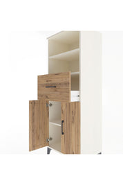 Hyperion Dolap 3 Raflı Tek Çekmeceli 2 Kapaklı 60x44x163 - S53M042V3B