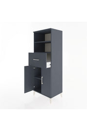 Hyperion Dolap 3 Raflı Tek Çekmeceli 2 Kapaklı 60x44x163 - S53M042V5B