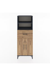 Hyperion Dolap 3 Raflı Tek Çekmeceli 2 Kapaklı 60x44x163 - S53M042V6B