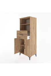 Hyperion Dolap 3 Raflı Tek Çekmeceli 2 Kapaklı 60x44x163 - S53M042V9B