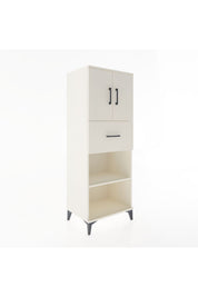 Hyperion Dolap 3 Raflı Tek Çekmeceli 2 Kapaklı 60x44x163 - S53M043V1B