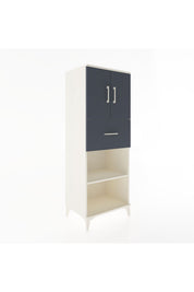 Hyperion Dolap 3 Raflı Tek Çekmeceli 2 Kapaklı 60x44x163 - S53M043V2B