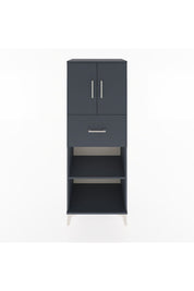 Hyperion Dolap 3 Raflı Tek Çekmeceli 2 Kapaklı 60x44x163 - S53M043V5B