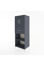Hyperion Dolap 3 Raflı Tek Çekmeceli 2 Kapaklı 60x44x163 - S53M043V5B