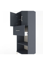 Hyperion Dolap 3 Raflı Tek Çekmeceli 2 Kapaklı 60x44x163 - S53M043V5B