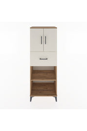 Hyperion Dolap 3 Raflı Tek Çekmeceli 2 Kapaklı 60x44x163 - S53M043V7B