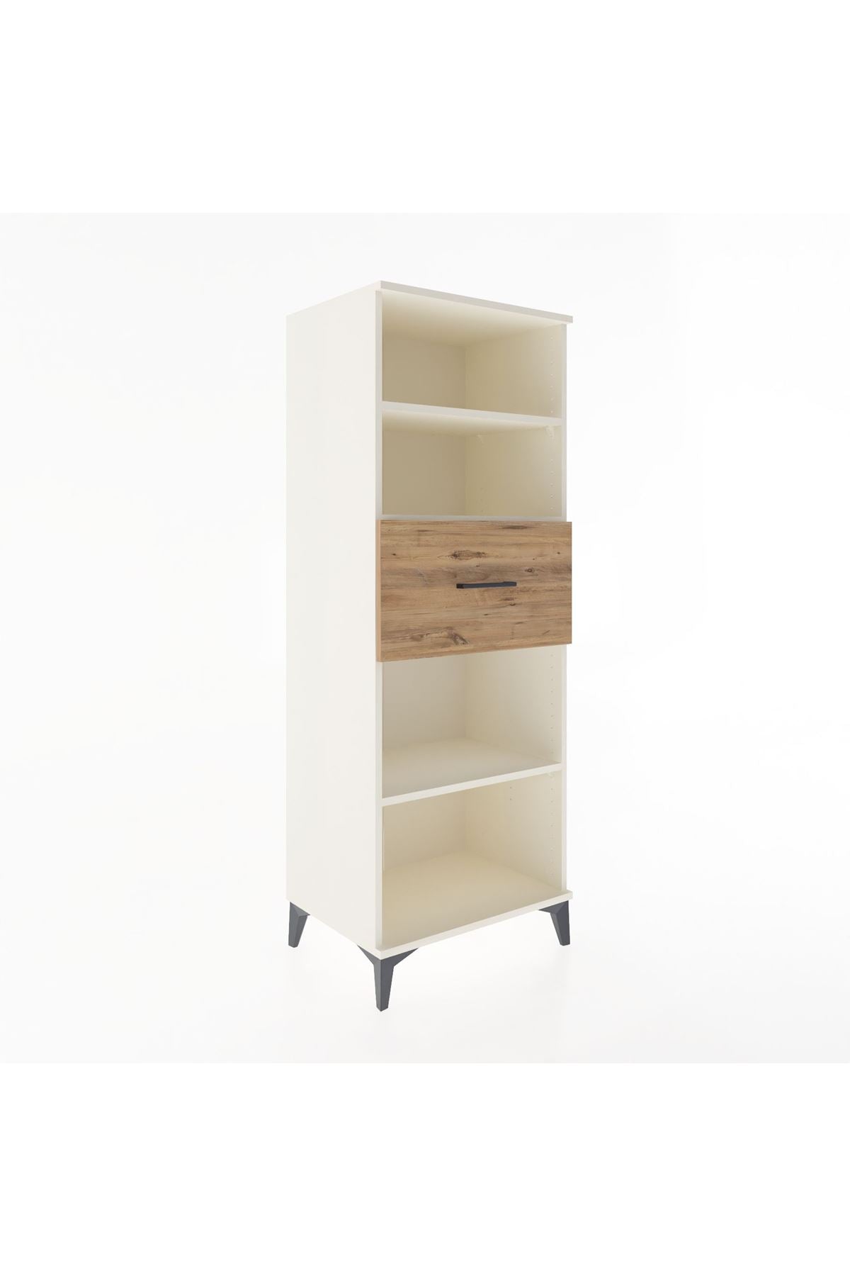 Hyperion Dolap 3 Raflı Tek Çekmeceli 60x44x163 - S53M044V3B