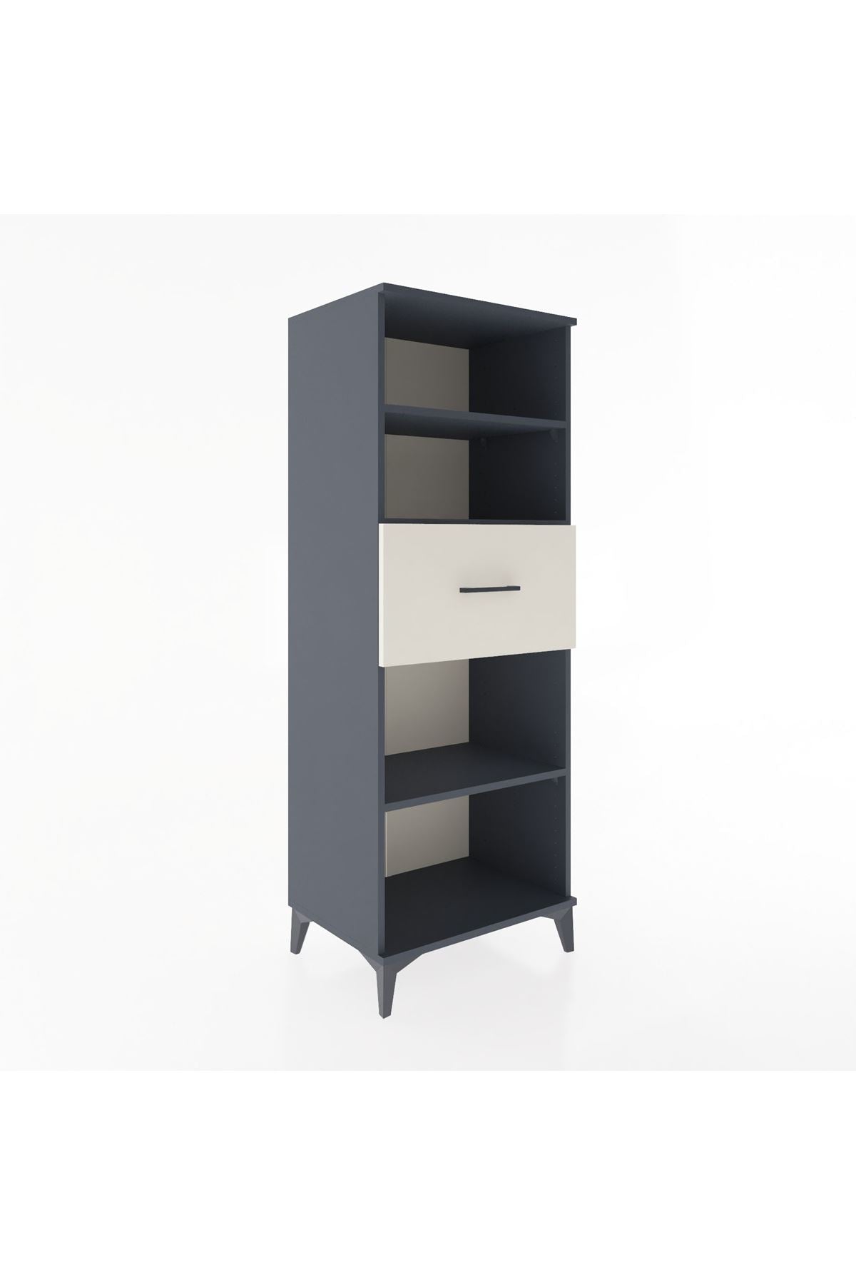 Hyperion Dolap 3 Raflı Tek Çekmeceli 60x44x163 - S53M044V4B