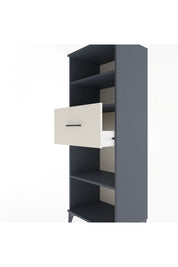 Hyperion Dolap 3 Raflı Tek Çekmeceli 60x44x163 - S53M044V4B