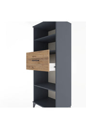 Hyperion Dolap 3 Raflı Tek Çekmeceli 60x44x163 - S53M044V6B
