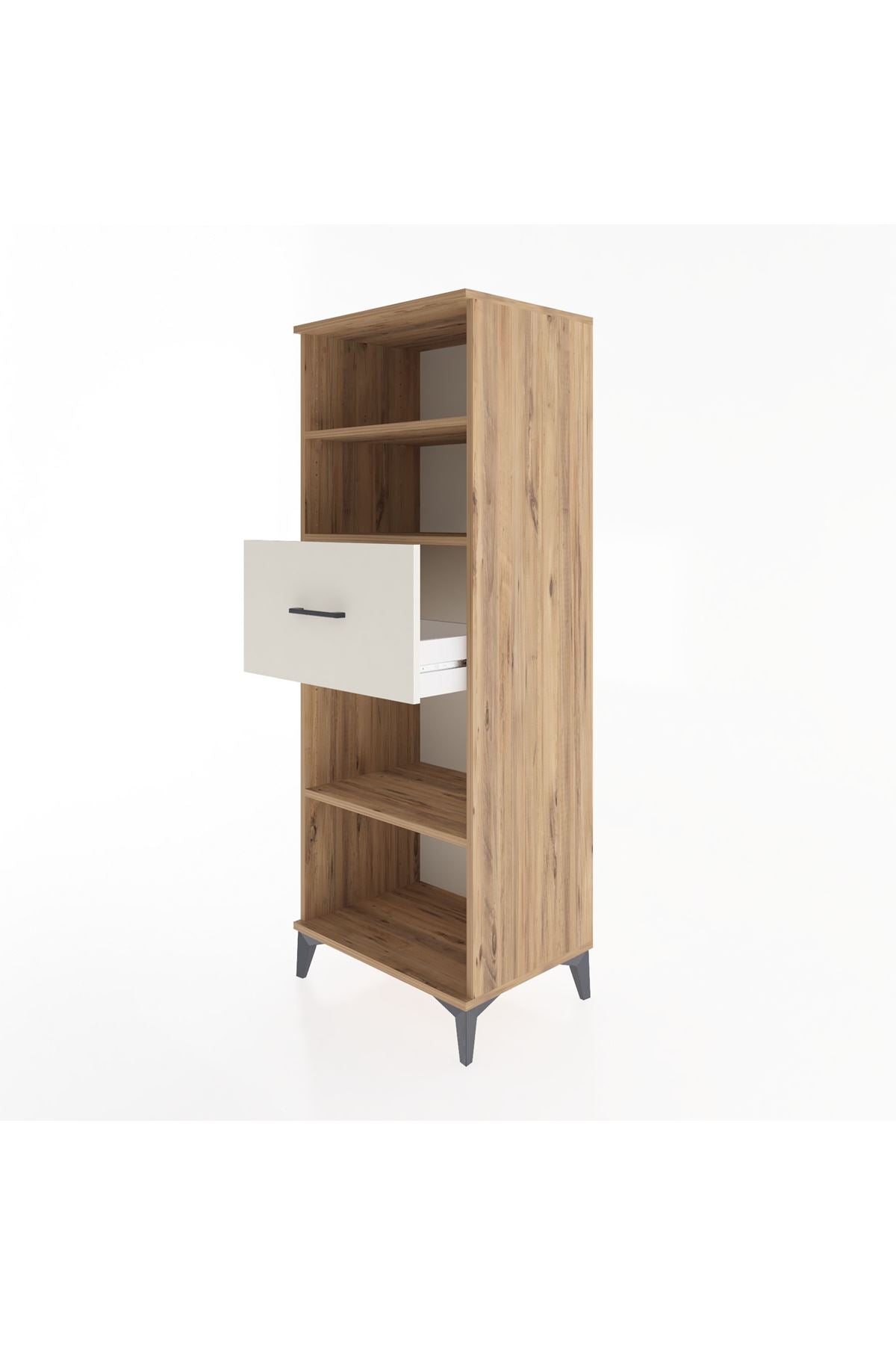 Hyperion Dolap 3 Raflı Tek Çekmeceli 60x44x163 - S53M044V7B