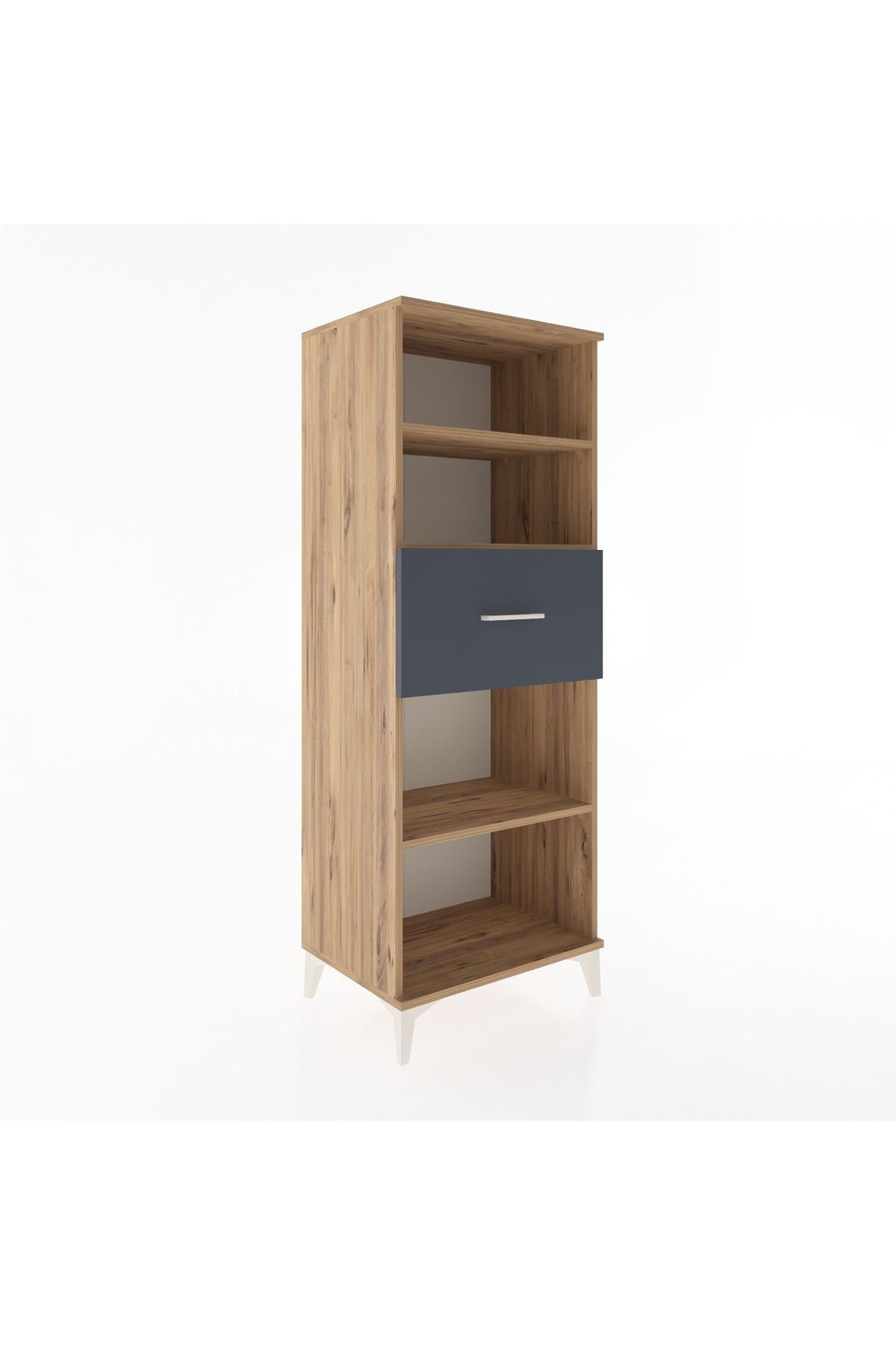 Hyperion Dolap 3 Raflı Tek Çekmeceli 60x44x163 - S53M044V8B