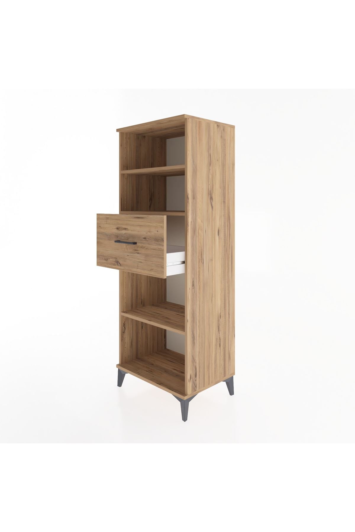 Hyperion Dolap 3 Raflı Tek Çekmeceli 60x44x163 - S53M044V9B