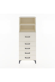 Hyperion Dolap 2 Raflı 5 Çekmeceli 60x44x163 - S53M045V1B