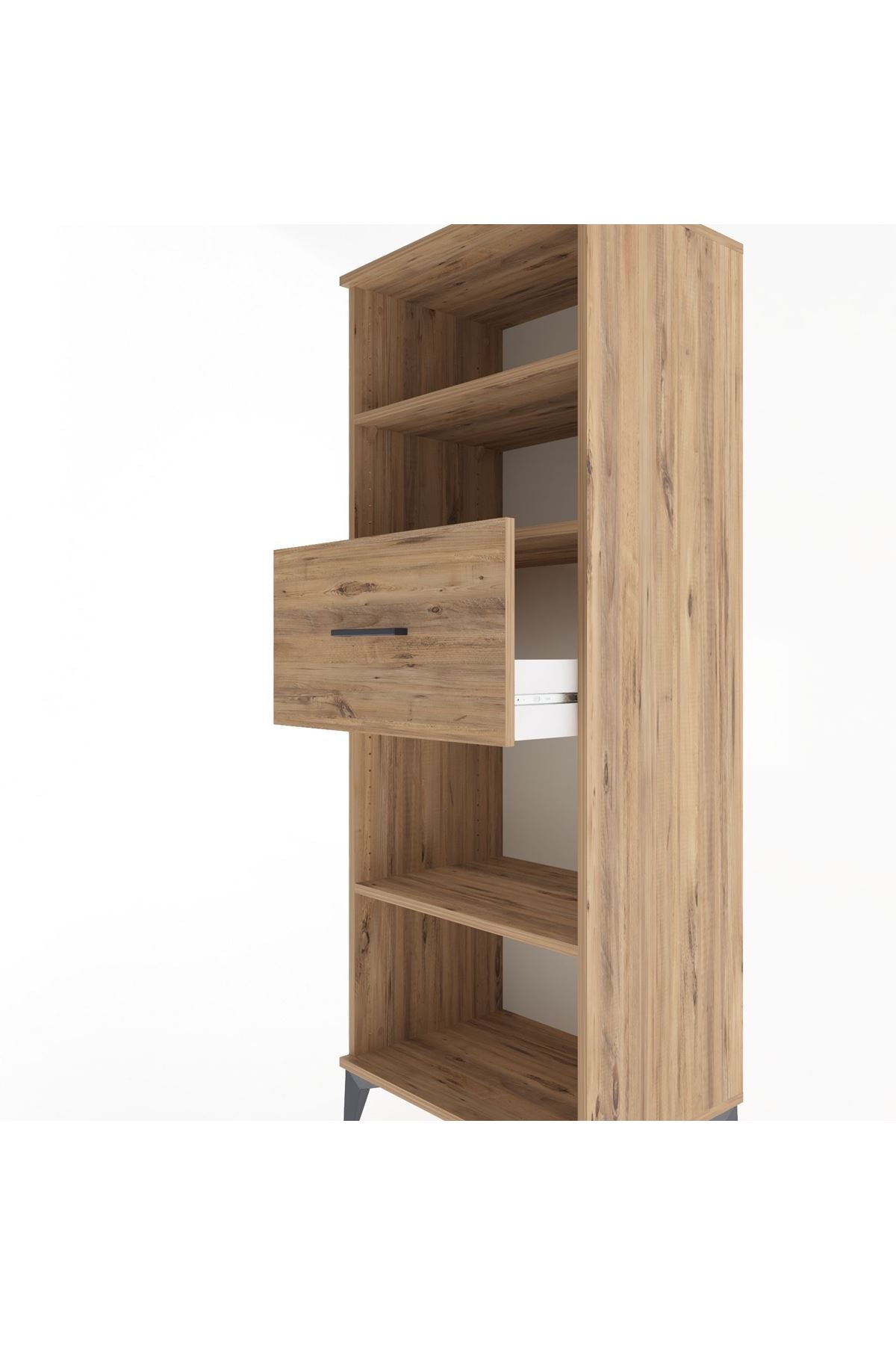Hyperion Dolap 3 Raflı Tek Çekmeceli 60x44x163 - S53M044V9B