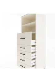Hyperion Dolap 2 Raflı 5 Çekmeceli 60x44x163 - S53M045V1B