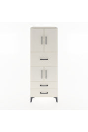 Hyperion Dolap 3 Raflı 3 Çekmeceli 4 Kapaklı 60x44x163 - S53M047V1B
