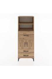 Hyperion Dolap 3 Raflı 3 Çekmeceli 2 Kapaklı 60x44x163 - S53M048V9B