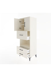 Hyperion Dolap 3 Raflı 3 Çekmeceli 2 Kapaklı 60x44x163 - S53M049V1B