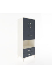 Hyperion Dolap 3 Raflı 3 Çekmeceli 2 Kapaklı 60x44x163 - S53M049V2B