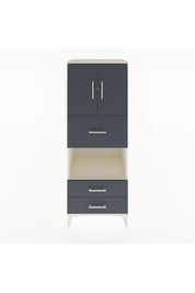 Hyperion Dolap 3 Raflı 3 Çekmeceli 2 Kapaklı 60x44x163 - S53M049V2B
