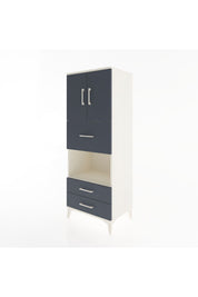 Hyperion Dolap 3 Raflı 3 Çekmeceli 2 Kapaklı 60x44x163 - S53M049V2B