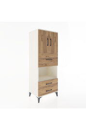 Hyperion Dolap 3 Raflı 3 Çekmeceli 2 Kapaklı 60x44x163 - S53M049V3B