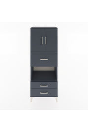 Hyperion Dolap 3 Raflı 3 Çekmeceli 2 Kapaklı 60x44x163 - S53M049V5B