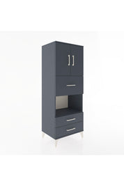 Hyperion Dolap 3 Raflı 3 Çekmeceli 2 Kapaklı 60x44x163 - S53M049V5B