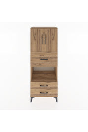 Hyperion Dolap 3 Raflı 3 Çekmeceli 2 Kapaklı 60x44x163 - S53M049V9B
