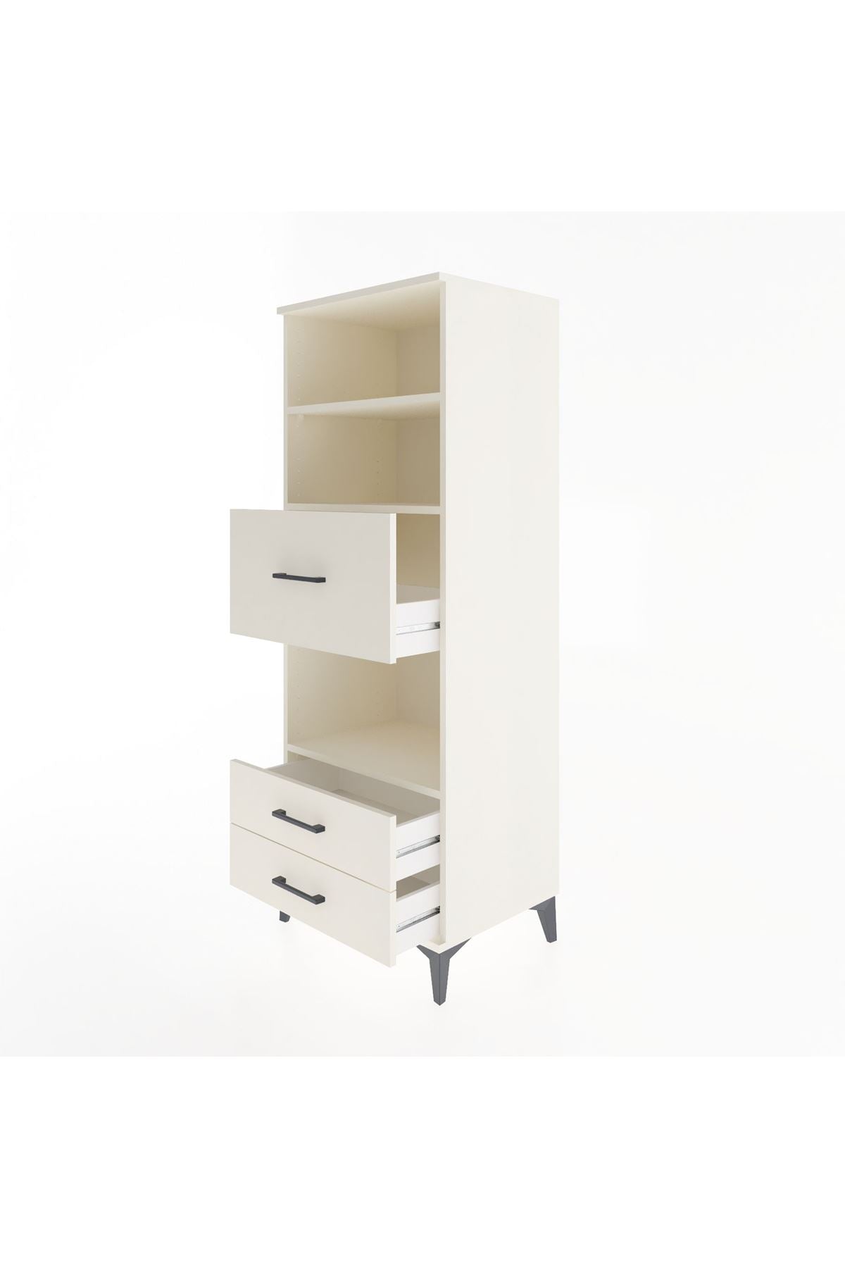 Hyperion Dolap 3 Raflı 3 Çekmeceli 60x44x163 - S53M050V1B