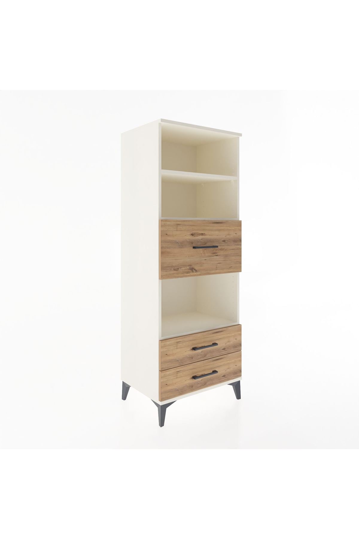 Hyperion Dolap 3 Raflı 3 Çekmeceli 60x44x163 - S53M050V3B