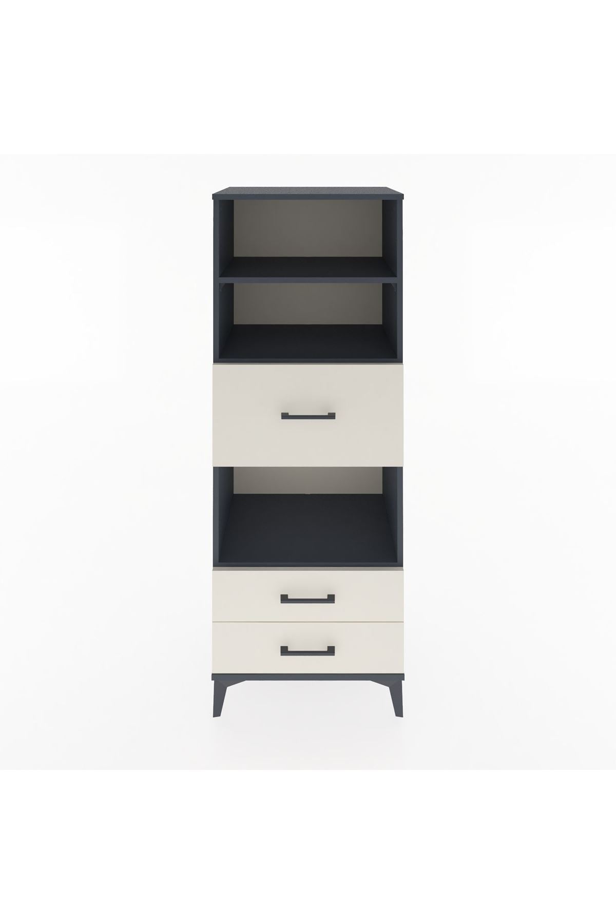 Hyperion Dolap 3 Raflı 3 Çekmeceli 60x44x163 - S53M050V4B