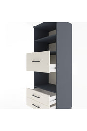 Hyperion Dolap 3 Raflı 3 Çekmeceli 60x44x163 - S53M050V4B
