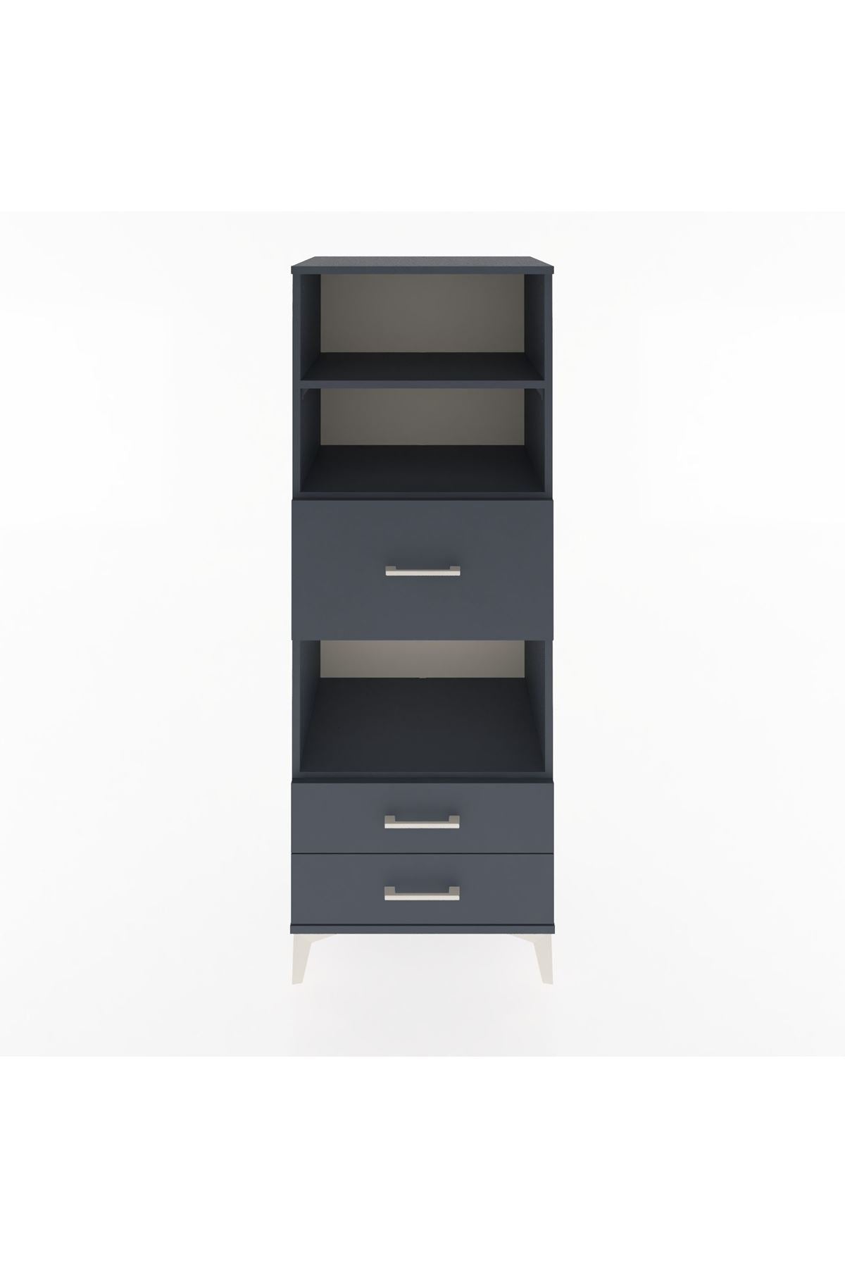 Hyperion Dolap 3 Raflı 3 Çekmeceli 60x44x163 - S53M050V5B